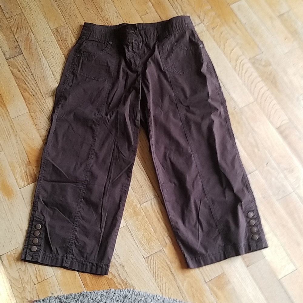 Style & Co brown capris